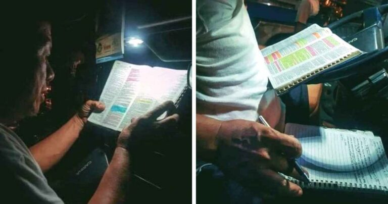 Jeepney Driver’s Bible Reading Inspires Online Community's Faith Journey.jpeg