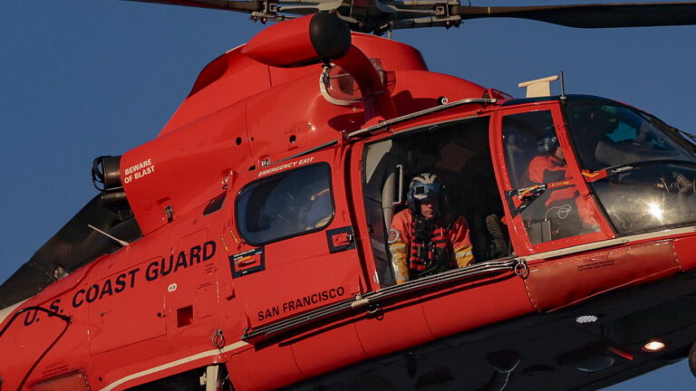 Coast Guard finds debris from medical plane carrying 6 people : NPR