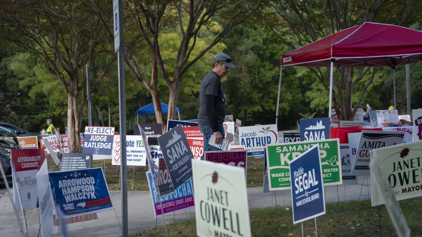Midterm poll data; Voter fraud; Israel's elections : NPR