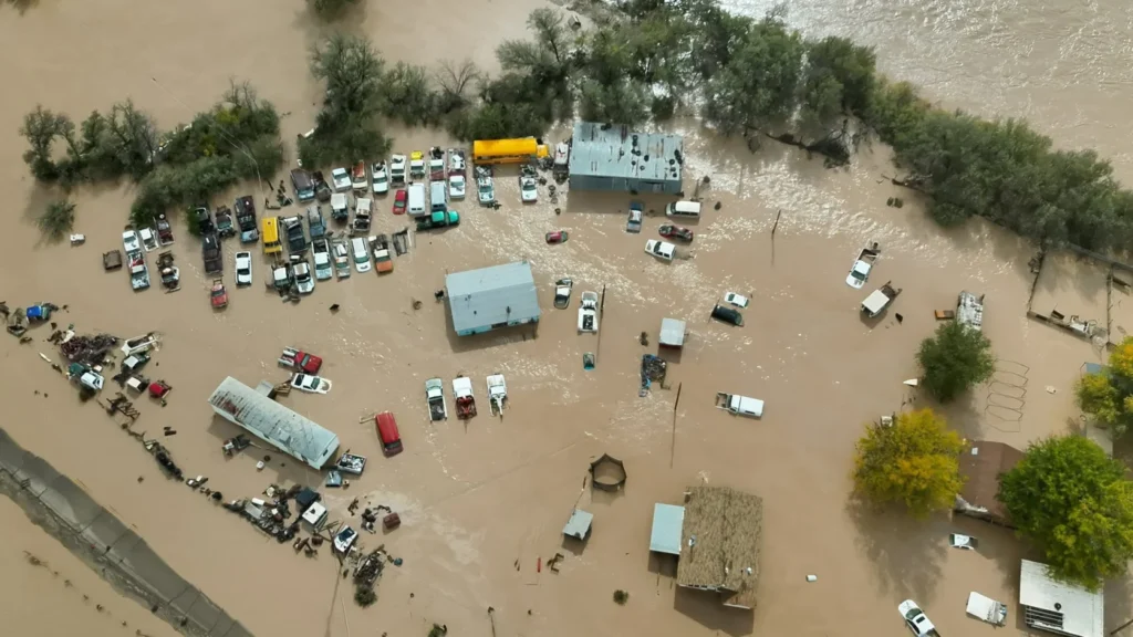 New Mexico flooding damage in hundreds of millions of dollars, governor says : NPR