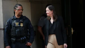 Judge Rules DOJ Wrongfully Fired Maurene Comey Ex-FBI Directors Daughter - New Social Gospel Maurene Comey was illegally fired from DOJ, judge finds : NPR