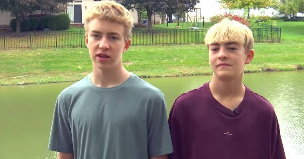 Teenage Brothers Rescue Grandmother and Kids from Pond in Indiana.jpg