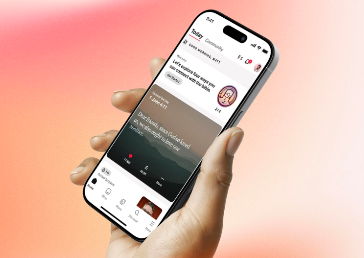 UK ranks seventh globally for daily Bible App use as searches for anxiety and hope rise